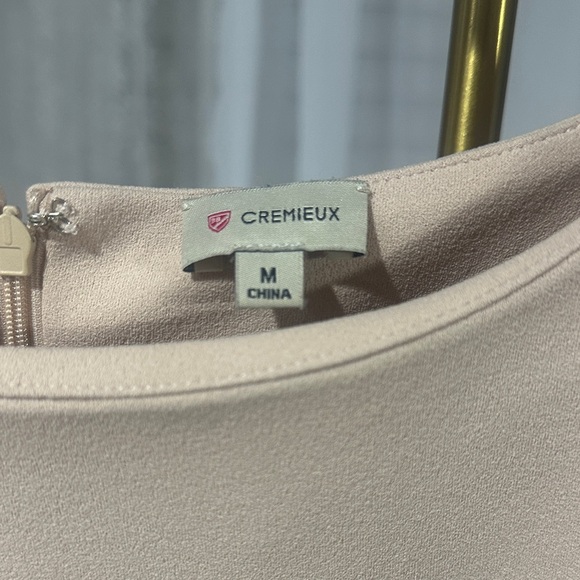 Daniel Cremieux Elegant Cream Dress - Picture 2 of 3